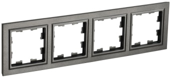 Рамка 4-м BRITE РУ-4-БрТБ бронза IEK BR-M42-K45