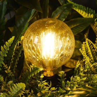 Лампа светодиодная филаментная Loft 271 YX-G125175LXFEC01 4Вт 2200К E27 DIM Voltega 8575