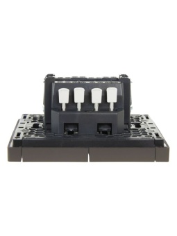 Выключатель проходной 2-кл. СП FORTE&PIANO 10А FP307 сер. IEK FP-V22-0-10-1-K03