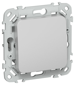 Выключатель 1-кл. СП FLITE ВС11-1-0-ФлА 10А механизм алюм. IEK FI-V10-0-10-1-K47