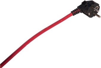 Удлинитель-шнур на рамке 1х50м без заземл.16А IP20 3.5кВт ПВС 2х1.5 РС16 КОСМОС YPKsm50m-1g(16A)