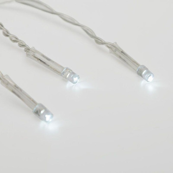 Гирлянда светодиодная "Твинкл Лайт" 15м 120LED бел. 6.9Вт IP20 провод ПВХ прозр. Neon-Night 303-195