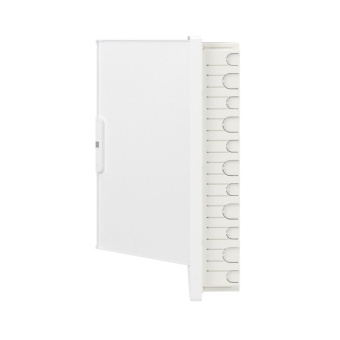 Щиток встраиваемый FRAME 36мод. с бел. дверцей с 4 шинами PEN (2шт на 8 отверст. и 2шт на 10 отверст.) бел. DKC F36B1WW