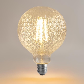 Лампа светодиодная филаментная Loft 271 YX-G125175LFFEC01 4Вт 2200К E27 DIM Voltega 8574