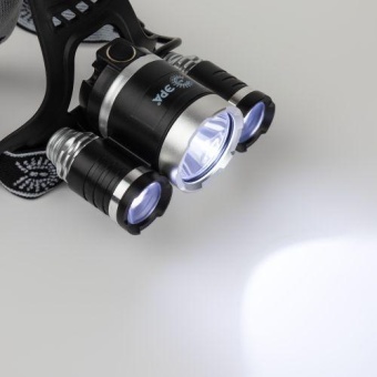 Фонарь аккумуляторный налобный GA-809 8Вт 3SMD CREE High Power Headlamp алюм. Эра Б0056111