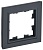 Рамка 1-м BRITE РУ-1-БрГ графит IEK BR-M12-K53