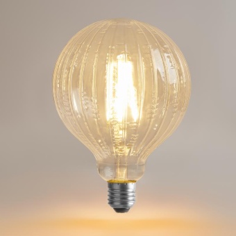 Лампа светодиодная филаментная Loft 271 YX-G125175LXFEC01 4Вт 2200К E27 DIM Voltega 8575