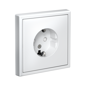 Розетка ArtGallery 16А с заземл. защ. шторки механизм лотос SE GAL001345