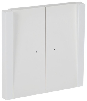 Выключатель 2-кл. СП FORTE&PIANO 10А FP206 с индикацией бел. IEK FP-V20-1-10-1-K01