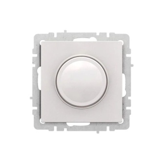 Светорегулятор СП BRITE пов-наж. 600Вт СС10-1-0-БрЖ механизм жемчуж. IEK BR-D20-0600-K36