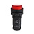 Кнопка с подсветкой OptiSignal Compact D22 С7-PL-M410 красн. 1НО 230В AC XB7NW34M1 КЭАЗ 362101