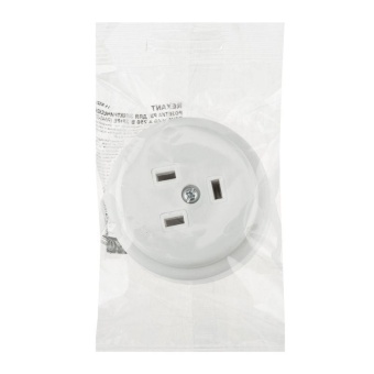 Розетка силовая 40А 250В IP20 для электроплиты с заземл. Rexant 11-8520