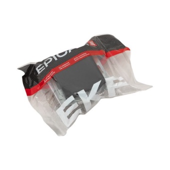 Розетка СП Эпика 16А IP44 с заземл. защ. шторки с крышкой механизм черн. EKF UP1-SOB-111-44