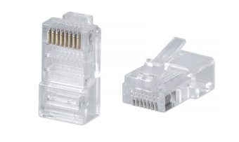 Коннектор RJ45(8P8C) кат.5E неэкранир. универс. (уп.100шт) TOKOV ELECTRIC TKE-CNR-5E24-UTP