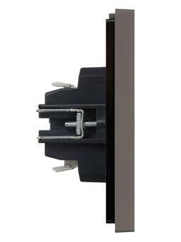 Выключатель 1-кл. СП FORTE&PIANO 10А FP302 с индикацией сер. IEK FP-V10-1-10-1-K03