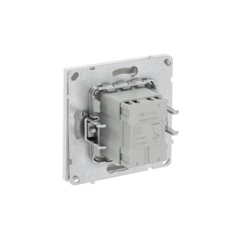 Переключатель 1-кл. KANT с подсветкой бел. песок DKC 7010143