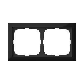 Рамка 2-м ArtGallery Pure органич. стекло черн. SE GAL321002