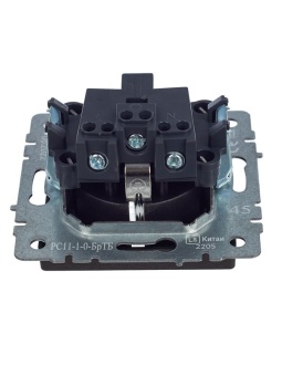 Розетка 1-м СП BRITE РС11-1-0-БрТБ 16А с заземл. без защ. шторки механизм бронза IEK BR-R11-16-K45