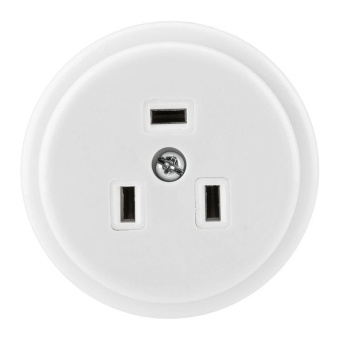 Розетка силовая 40А 250В IP20 для электроплиты с заземл. Rexant 11-8520