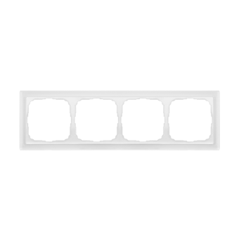 Рамка 4-м ArtGallery Pure органич. стекло бел. SE GAL320104