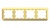 Рамка 4-м AtlasDesign Antique универс. зол. SE ATN101604
