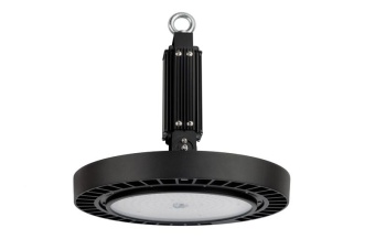 Светильник светодиодный ДСП IB 11 S 100W VW 840 HT BK CL 257х257х155мм 100Вт 4000К IP65 High Bay подвесной с закален. стекл. черн. Русский Свет 16091124339