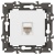 Розетка компьютерная Elegance 14-3107-01М RJ45 матов. бел. Эра Б0065763