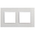Рамка 2-м Elegance 14-5012-01 Classic бел. Эра Б0060576