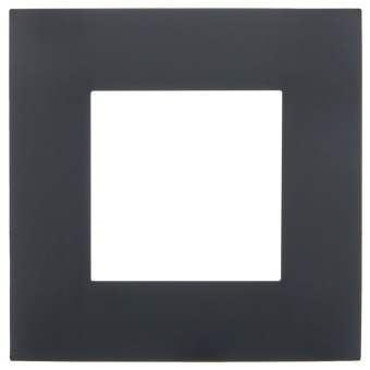 Рамка 1-м SKANDY SK-F01G графит IEK SK-M12-K53