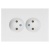 Розетка 2-м СП Accent 6-204-01 16А IP20 250В 2P AL/CU бел. Intro Б0063447 Розетка 2-м СП Accent 6-204-01 16А IP20 250В 2P AL/CU бел. Intro Б0063447