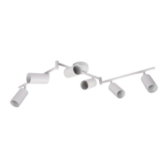 Светильник PCL-0606 6xGU10 IP20 230В WH настен./потолочн. декор. под лампу JazzWay 5066786