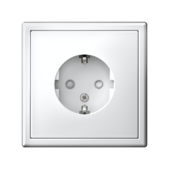 Розетка ArtGallery 16А с заземл. защ. шторки механизм лотос SE GAL001345