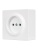 Розетка 1-м ОП LETO без заземл. ПБТ бел. LEZARD 752-0200-121B