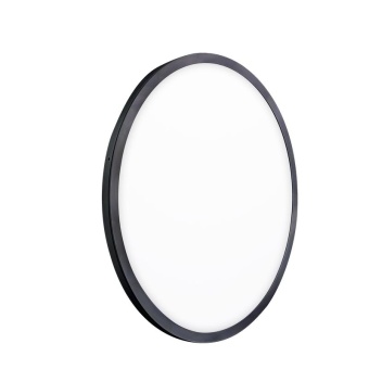 Светильник светодиодный ДПО CP 31 C 36W OP 940 D600 BK 600х24мм 36Вт 4000К IP40 накладной панель черн. Русский Свет 14063125275