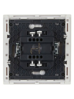 Выключатель проходной 1-кл. СП FORTE&PIANO 10А FP203 бел. IEK FP-V12-0-10-1-K01