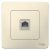 Розетка компьютерная 1-м СП Blanca RJ45 кат.5E молочн. SE BLNIS045002