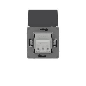 Розетка силовая KANT IP44 2P+E защ. шторки с крышкой черн. уголь DKC 7012013