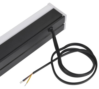 Светильник светодиодный линейный 1011 40Вт 4000К 1200мм черн. IEK LT-LDCK-0-1011-040-40-K02