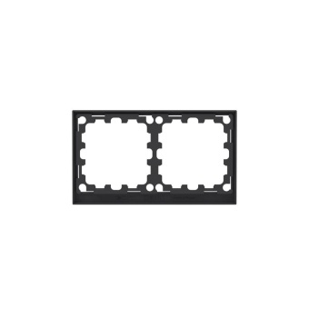 Рамка 2-м KANT черн. уголь DKC 7012904