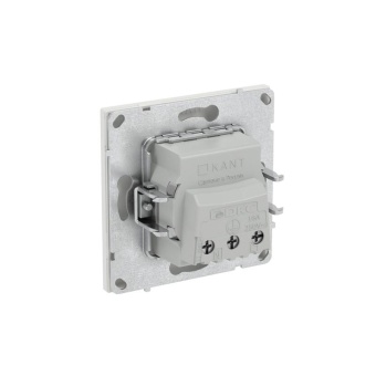 Розетка силовая KANT 2P+E без шторки бел. песок DKC 7010033