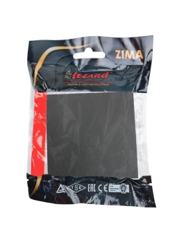 Выключатель проходной 1-кл. СП ZIMA IP20 10А безвинт. зажим черн. бархат LEZARD 704-4288-105QC