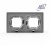 Рамка 2-м Pixel IP44 карбон TOKOV ELECTRIC TKE-PX-RM2-C14-IP44 Рамка 2-м Pixel IP44 карбон TOKOV ELECTRIC TKE-PX-RM2-C14-IP44