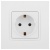 Розетка Elegance 14-2101-01М 16А 250В 2P+E Schuko матов. бел. Эра Б0065800