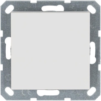 Кнопка звонка 1-кл. 10А IP20 механизм бел. глянцевый Jasmart G3010W