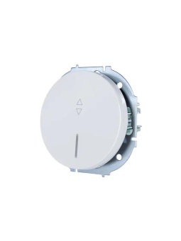 Выключатель проходной 1-кл. СП OSEN 10А IP20 с подсветкой механизм бел. LEZARD 743-0288-114