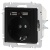 Розетка 1-м СП Accent 6-410-05 16А IP20 250В P+E Schuko + 2хUSB защ. шторки антрацит Intro Б0063698