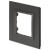Рамка 1-м Elegance 14-5101-16 для розеток и выключателей стекло титан Эра Б0065833