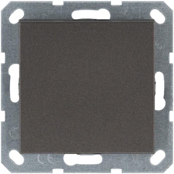 Кнопка звонка 1-кл. 10А IP20 механизм мокко Jasmart G3010Z