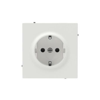 Розетка силовая KANT 2P+E без шторки бел. песок DKC 7010033