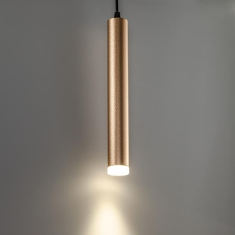 Светильник трековый подвес светодиодный ARTLINE 40х40х300мм 12Вт 840Лм 4000К 230В алюм./пластик. 5.5кв.м зол. Ritter 59714 2